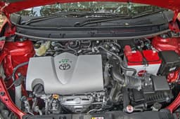 107hp engine responds well to that important first tap on the throttle.